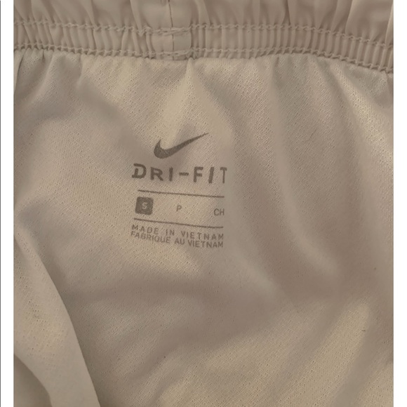 White Nike Dri-Fit Shorts - Picture 3 of 3